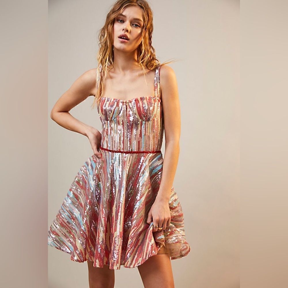 Free People Bronx & Banco Serena Mini Dress
